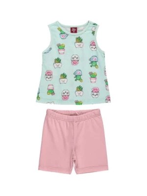 Zdjęcie produktu Komplet niemowlęcy dla dziewczynki - t-shirt + szorty Bee Loop
