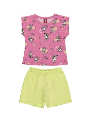 Zdjęcie produktu Komplet niemowlęcy dla dziewczynki - t-shirt + szorty Bee Loop