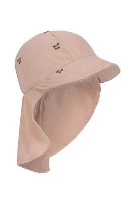 Zdjęcie produktu Konges Sløjd czapka z daszkiem dziecięca kolor różowy wzorzysta