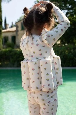 Zdjęcie produktu Konges Sløjd jednoczęściowy strój kąpielowy dziecięcy kolor beżowy