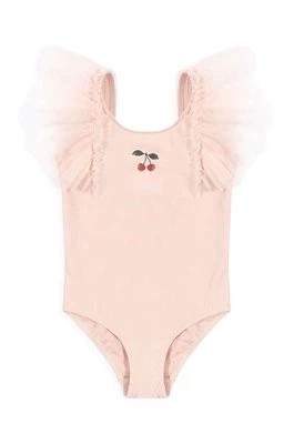 Zdjęcie produktu Konges Sløjd jednoczęściowy strój kąpielowy dziecięcy kolor różowy