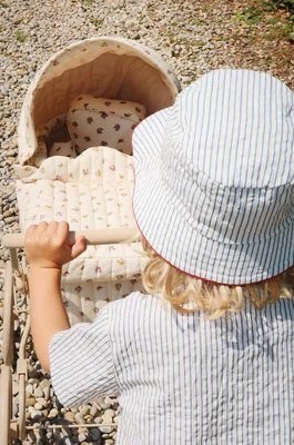 Zdjęcie produktu Konges Sløjd kapelusz bawełniany dziecięcy kolor niebieski bawełniany