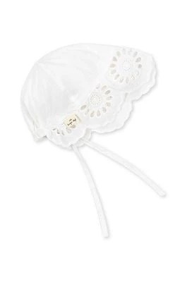 Zdjęcie produktu Konges Sløjd kapelusz bawełniany niemowlęcy kolor biały bawełniany