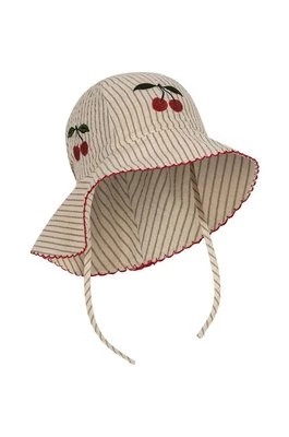 Zdjęcie produktu Konges Sløjd kapelusz dziecięcy kolor beżowy