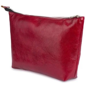 Zdjęcie produktu Kosmetyczka podróżna organizer do torby duża pojemna saszetka czerwona czerwony Merg