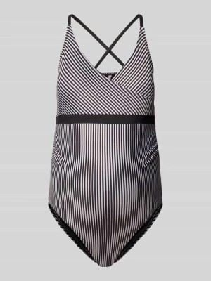 Zdjęcie produktu Kostium kąpielowy ciążowy w kopertowym stylu model ‘SERENA’ Mamalicious