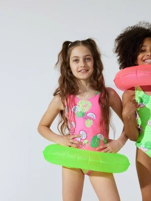 Zdjęcie produktu Kostium kąpielowy jednoczęściowy dziewczęcy 4F