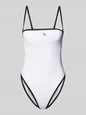 Zdjęcie produktu Kostium kąpielowy z nadrukiem z logo Calvin Klein Underwear