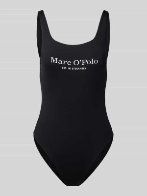 Zdjęcie produktu Kostium kąpielowy z nadrukiem z logo model ‘Essentials’ Marc O'Polo