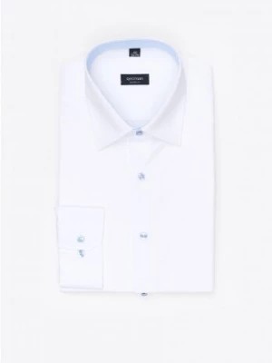 Zdjęcie produktu koszula bexley 3180e długi rękaw custom fit biała Recman