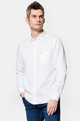 Zdjęcie produktu Koszula Biała Bawełniana Ciara Lancerto