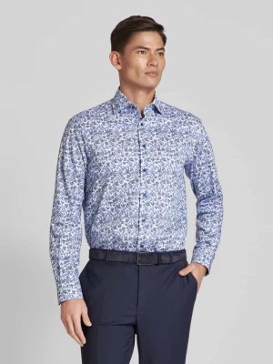 Zdjęcie produktu Koszula biznesowa o kroju comfort fit ze wzorem na całej powierzchni Eterna