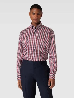 Zdjęcie produktu Koszula biznesowa o kroju comfort fit ze wzorem w kratę Eterna