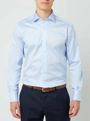 Zdjęcie produktu Koszula biznesowa o kroju modern fit z diagonalu — nieprzejrzysta Eterna