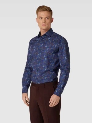 Zdjęcie produktu Koszula biznesowa o kroju modern fit z kwiatowym wzorem na całej powierzchni Olymp