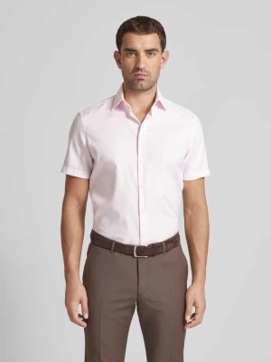 Zdjęcie produktu Koszula biznesowa o kroju regular fit z delikatnie fakturowanym wzorem Christian Berg Men