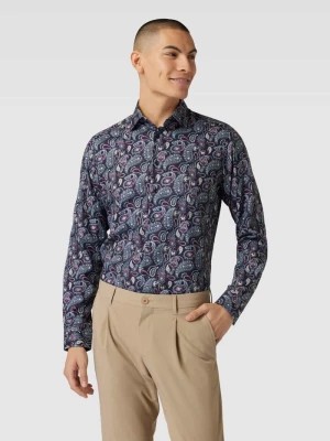 Zdjęcie produktu Koszula biznesowa o kroju regular fit ze wzorem paisley Christian Berg Men