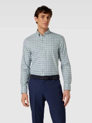 Zdjęcie produktu Koszula biznesowa o kroju regular fit ze wzorem w kratę SEIDENSTICKER REGULAR FIT