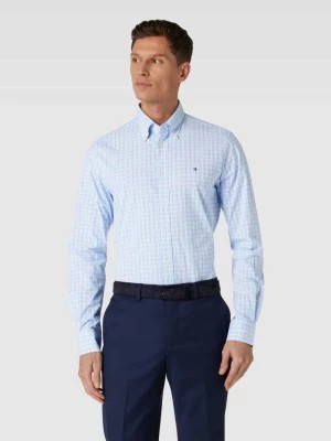 Zdjęcie produktu Koszula biznesowa o kroju regular fit ze wzorem w kratę Tommy Hilfiger