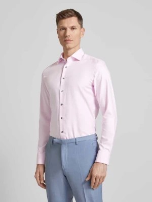 Zdjęcie produktu Koszula biznesowa o kroju slim fit z fakturowanym wzorem Eterna