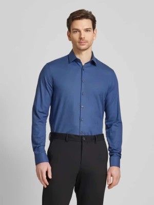 Zdjęcie produktu Koszula biznesowa o kroju slim fit z fakturowanym wzorem model ‘Bari’ CK Calvin Klein