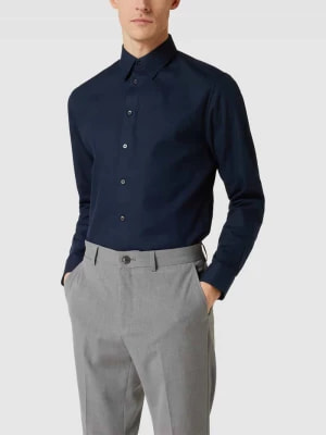 Zdjęcie produktu Koszula biznesowa o kroju slim fit z fakturowanym wzorem model ‘SLIMNATHAN’ Selected Homme