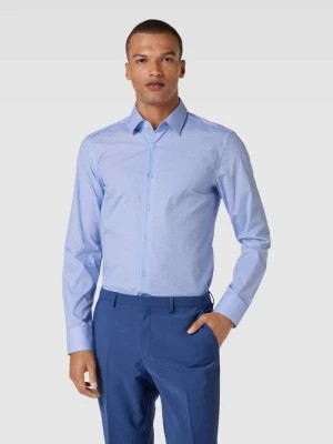 Zdjęcie produktu Koszula biznesowa o kroju slim fit z kołnierzykiem typu kent model ‘HANK’ Boss
