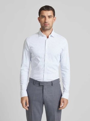 Zdjęcie produktu Koszula biznesowa o kroju slim fit ze wzorem na całej powierzchni Desoto