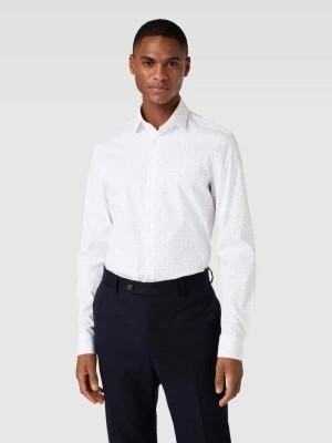 Zdjęcie produktu Koszula biznesowa o kroju slim fit ze wzorem na całej powierzchni model ‘Bari’ CK Calvin Klein