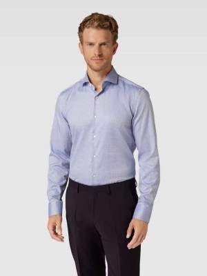 Zdjęcie produktu Koszula biznesowa o kroju slim fit ze wzorem na całej powierzchni model ‘Hank Spread’ Boss