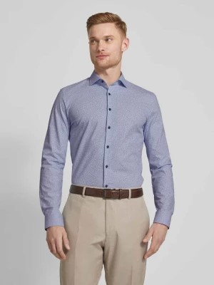 Zdjęcie produktu Koszula biznesowa o kroju super slim fit z efektem melanżowym OLYMP No. Six