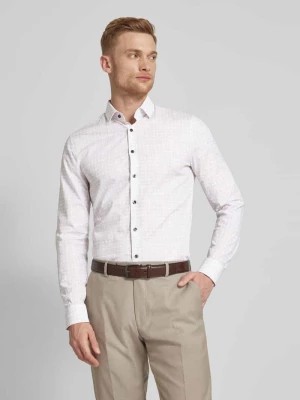 Zdjęcie produktu Koszula biznesowa o kroju Super Slim Fit z kołnierzykiem typu kent OLYMP No. Six