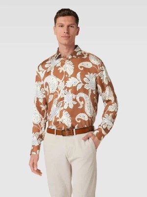 Zdjęcie produktu Koszula biznesowa o luźnym kroju ze wzorem na całej powierzchni model ‘Matty’ Joop!