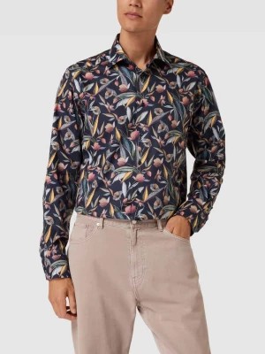 Zdjęcie produktu Koszula biznesowa z kwiatowym wzorem na całej powierzchni Eton