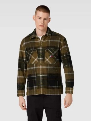 Zdjęcie produktu Koszula casualowa o kroju overshirt fit ze wzorem w szkocką kratę Tommy Jeans
