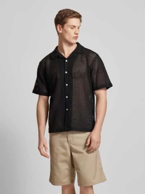Zdjęcie produktu Koszula casualowa o kroju regular fit z ażurowym wzorem model ‘HARRY’ Redefined Rebel