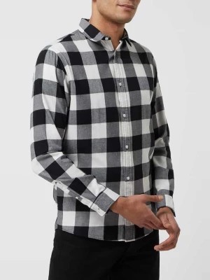 Zdjęcie produktu Koszula casualowa o kroju regular fit z diagonalu model ‘Gingham’ jack & jones