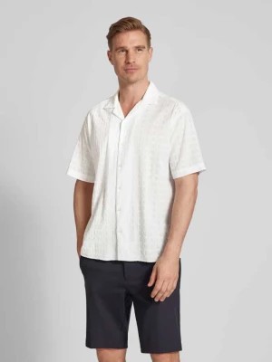 Zdjęcie produktu Koszula casualowa o kroju regular fit z fakturowanym wzorem MCNEAL
