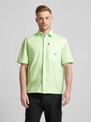 Zdjęcie produktu Koszula casualowa o kroju regular fit z nadrukiem na całej powierzchni model ‘Bechno’ BOSS Green
