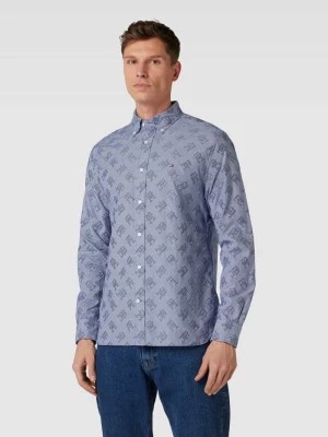 Zdjęcie produktu Koszula casualowa o kroju regular fit z nadrukiem z logo na całej powierzchni Tommy Hilfiger