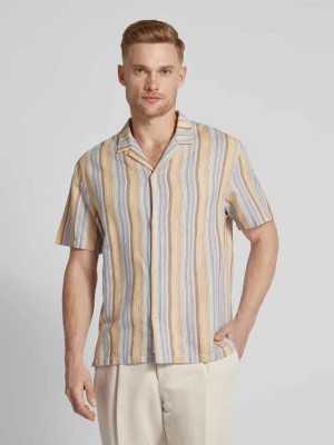 Zdjęcie produktu Koszula casualowa o kroju regular fit z wzorem w paski Rotholz