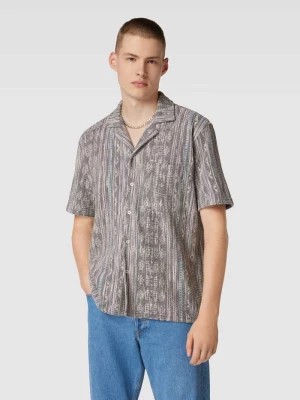 Zdjęcie produktu Koszula casualowa o kroju regular fit z żakardowym wzorem REVIEW