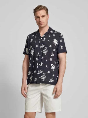 Zdjęcie produktu Koszula casualowa o kroju regular fit ze wzorem na całej powierzchni Selected Homme