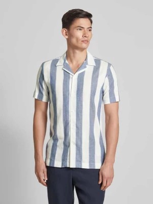 Zdjęcie produktu Koszula casualowa o kroju relaxed fit ze wzorem w paski lindbergh