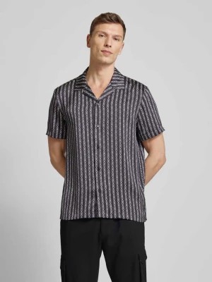Zdjęcie produktu Koszula casualowa o kroju relaxed fit ze wzorem z logo na całej powierzchni Michael Kors