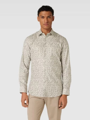 Zdjęcie produktu Koszula casualowa o kroju slim fit we wzory na całej powierzchni Selected Homme