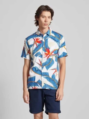Zdjęcie produktu Koszula casualowa o kroju slim fit z nadrukiem na całej powierzchni model ‘HAWAIIAN’ Superdry