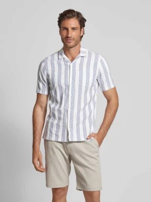 Zdjęcie produktu Koszula casualowa o kroju slim fit ze wzorem w paski model ‘Anton’ casual friday