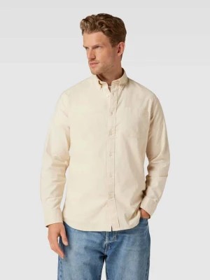 Zdjęcie produktu Koszula casualowa z kołnierzykiem typu button down w jednolitym kolorze Selected Homme