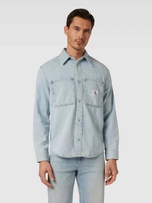 Zdjęcie produktu Koszula casualowa z listwą z zatrzaskami Calvin Klein Jeans